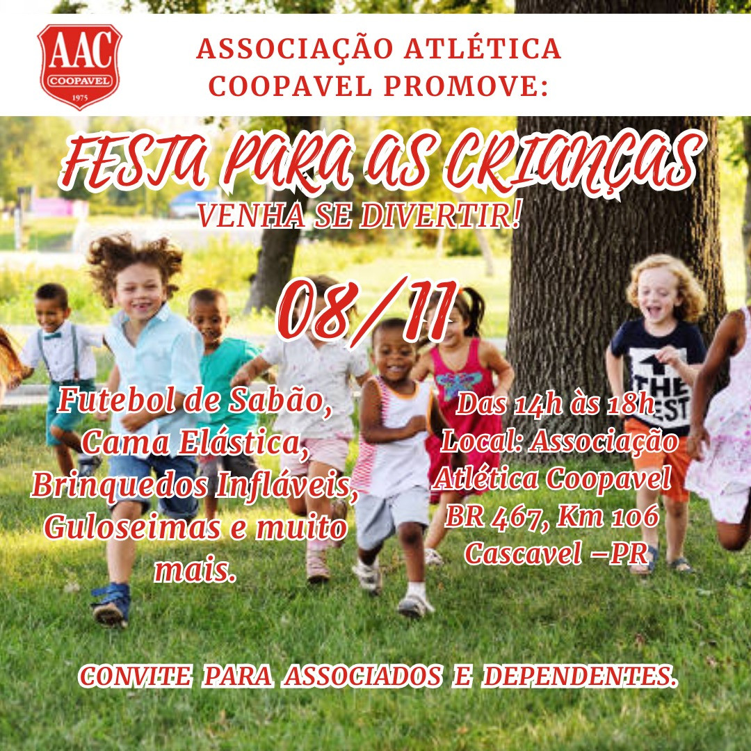 08/11 Festa para as Crianças Associadas